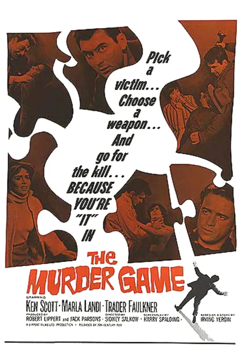 The Murder Game poster background