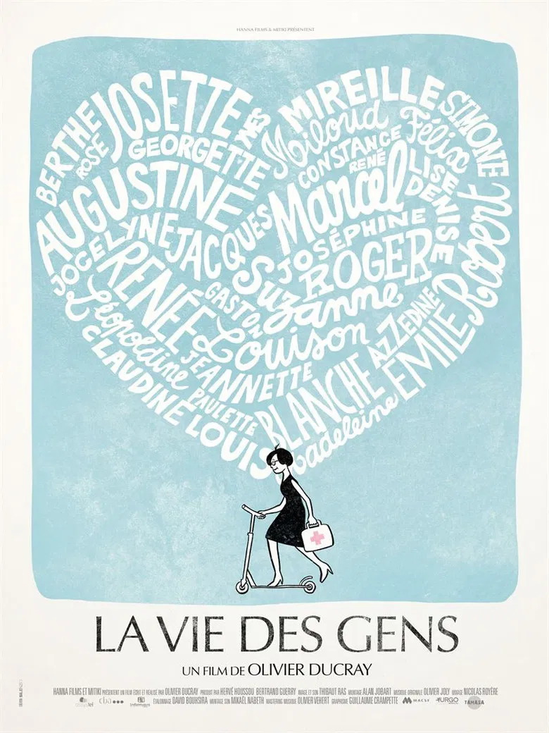 La vie des gens poster background
