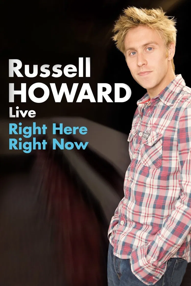 Russell Howard: Right Here Right Now poster background