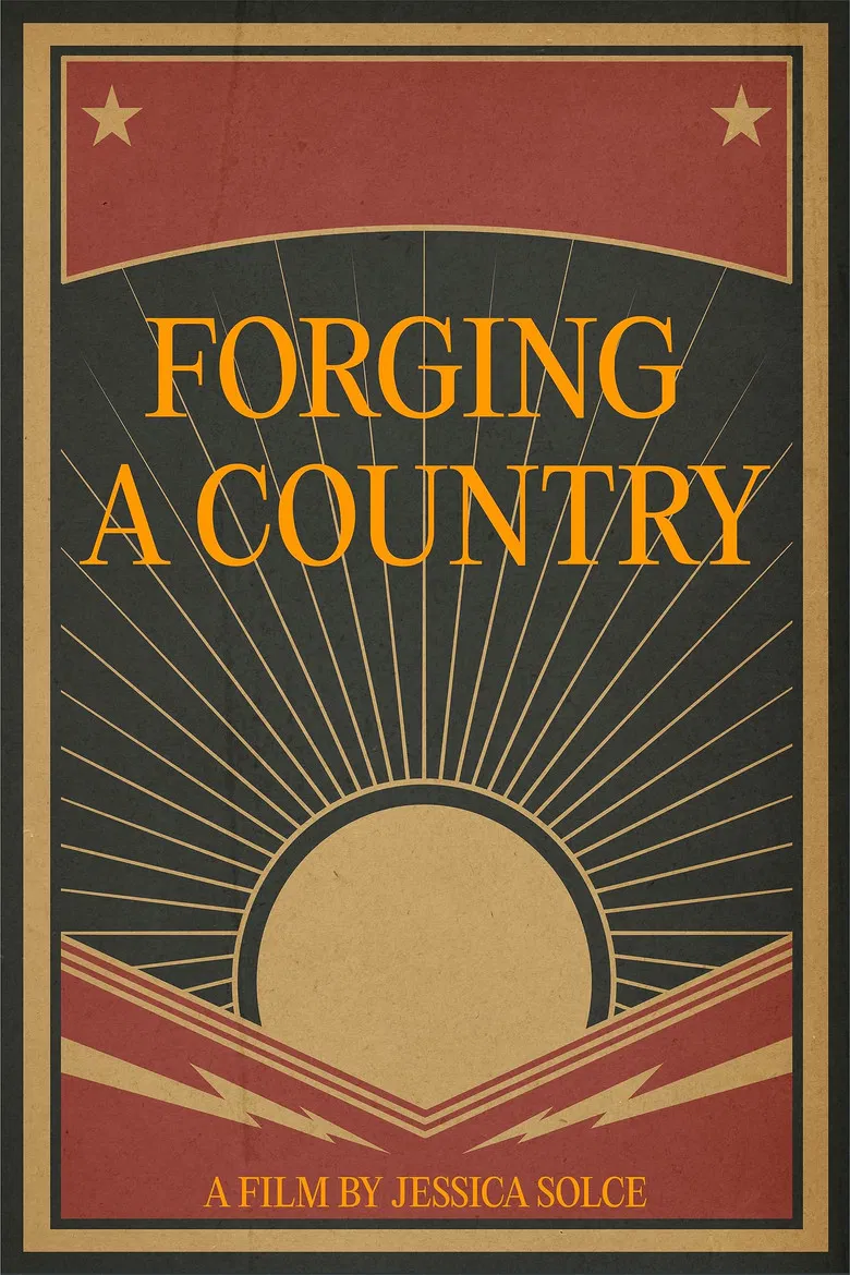 Forging a Country poster background