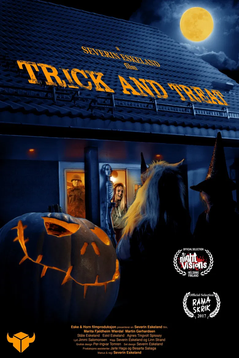 Trick AND Treat poster background