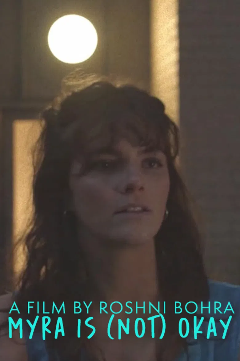 Myra Is (Not) Okay poster background