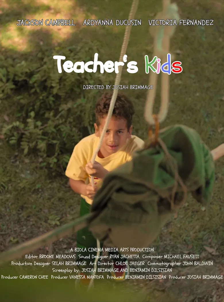 Teacher's Kids poster background