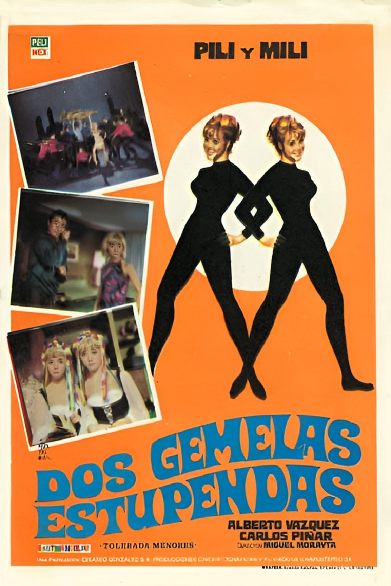 Dos gemelas estupendas poster background