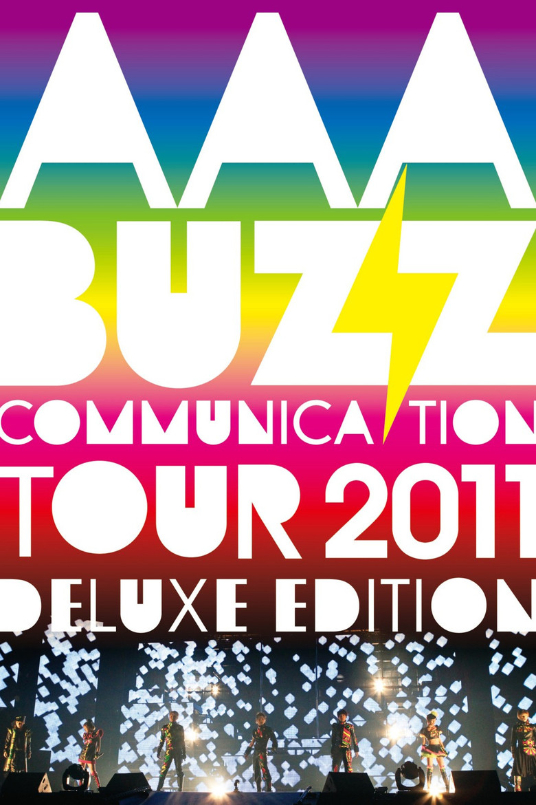 AAA BUZZ COMMUNICATION TOUR 2011 DELUXE EDITION poster background