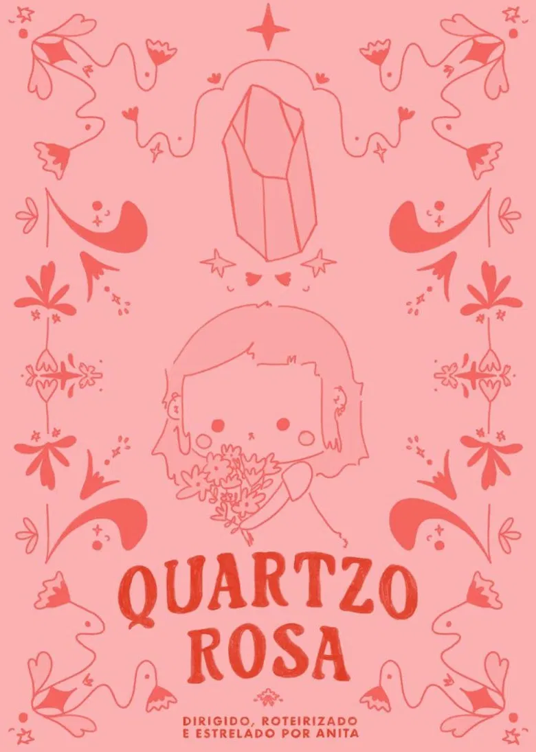 Quartzo rosa poster background