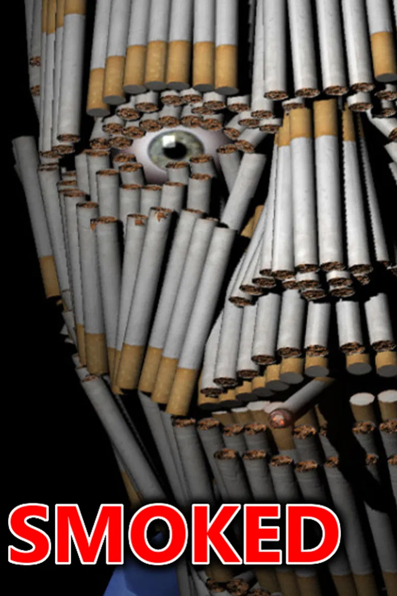 Smoked poster background