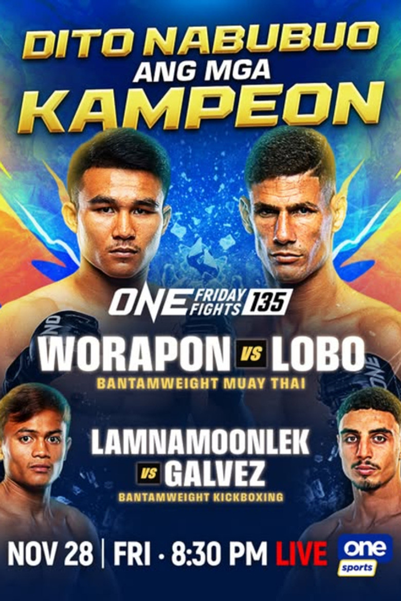 ONE Friday Fights 135: Worapon vs. Lobo poster background