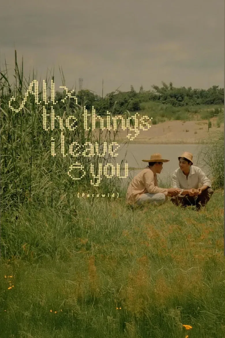 All the Things I Leave You poster background