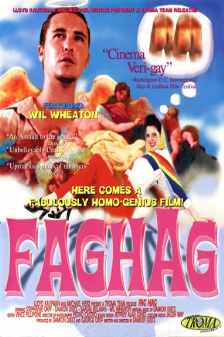 Fag Hag poster background