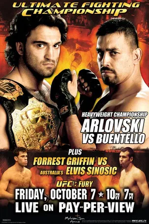 UFC 55: Fury poster background