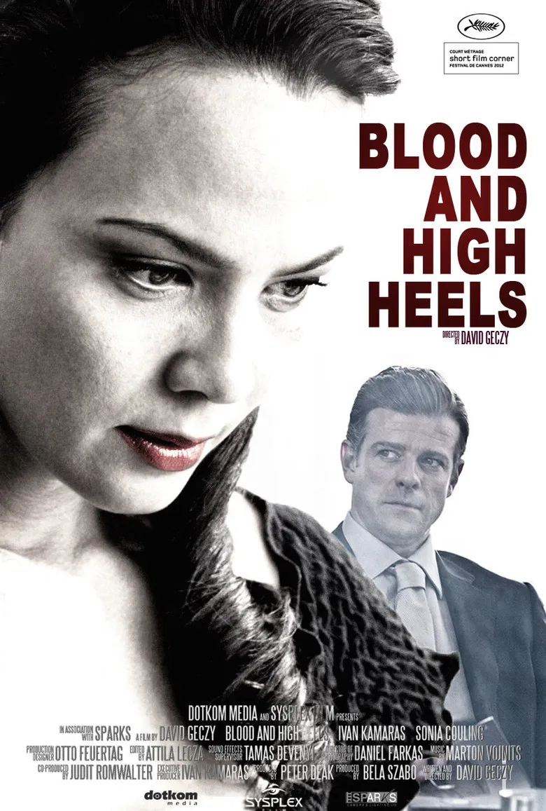 Blood and High Heels poster background
