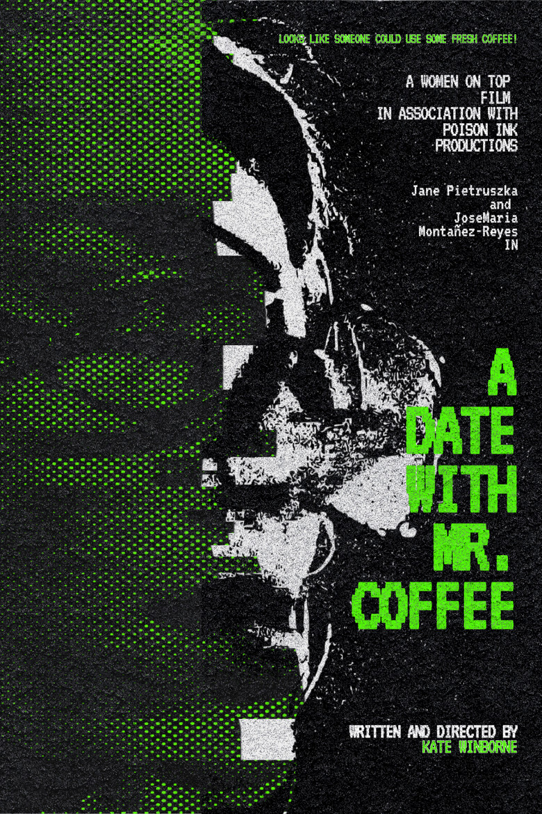 A Date With Mr. Coffee poster background