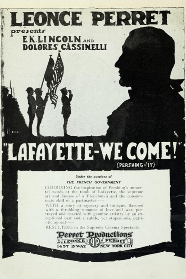 Lafayette, We Come poster background
