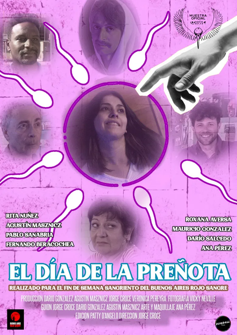 El Día de la Preñota poster background