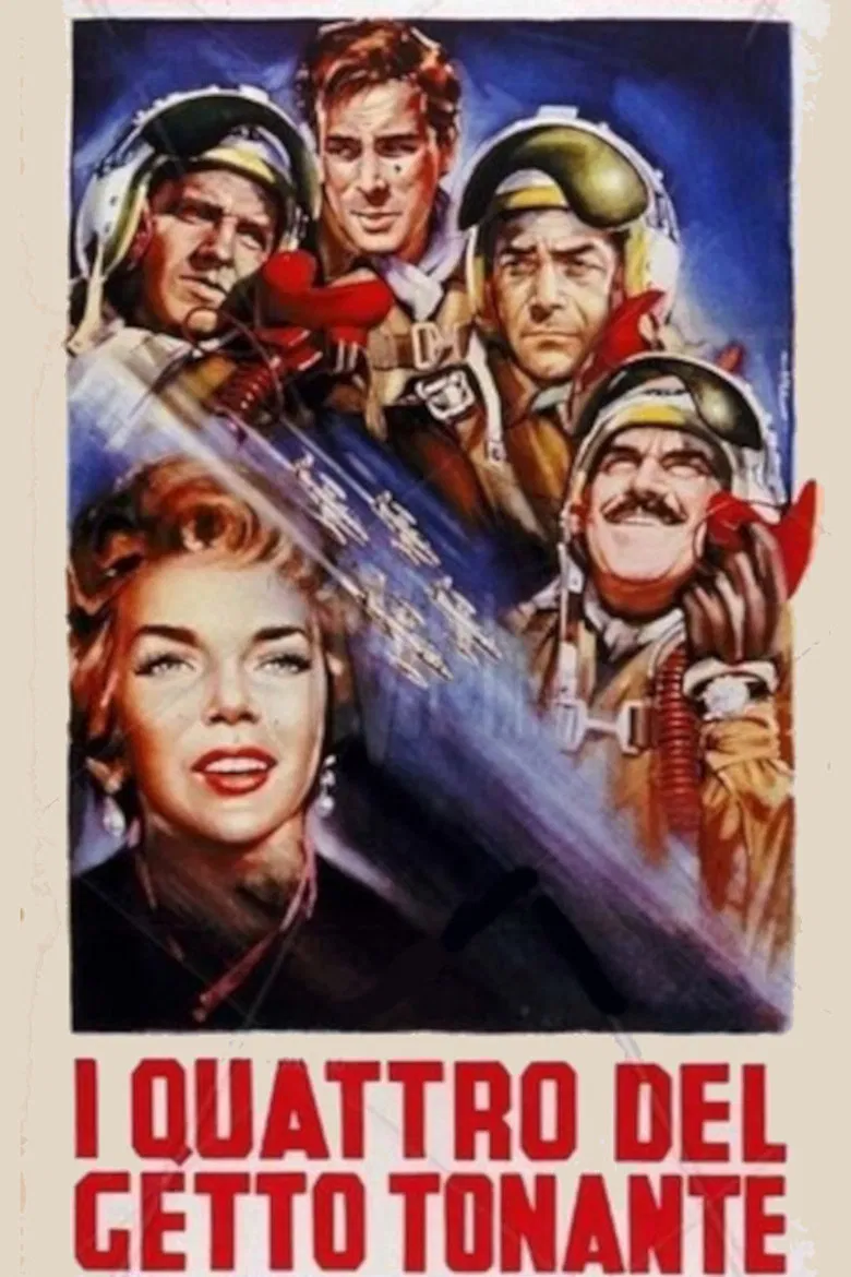 Four of the Thundering Jet poster background