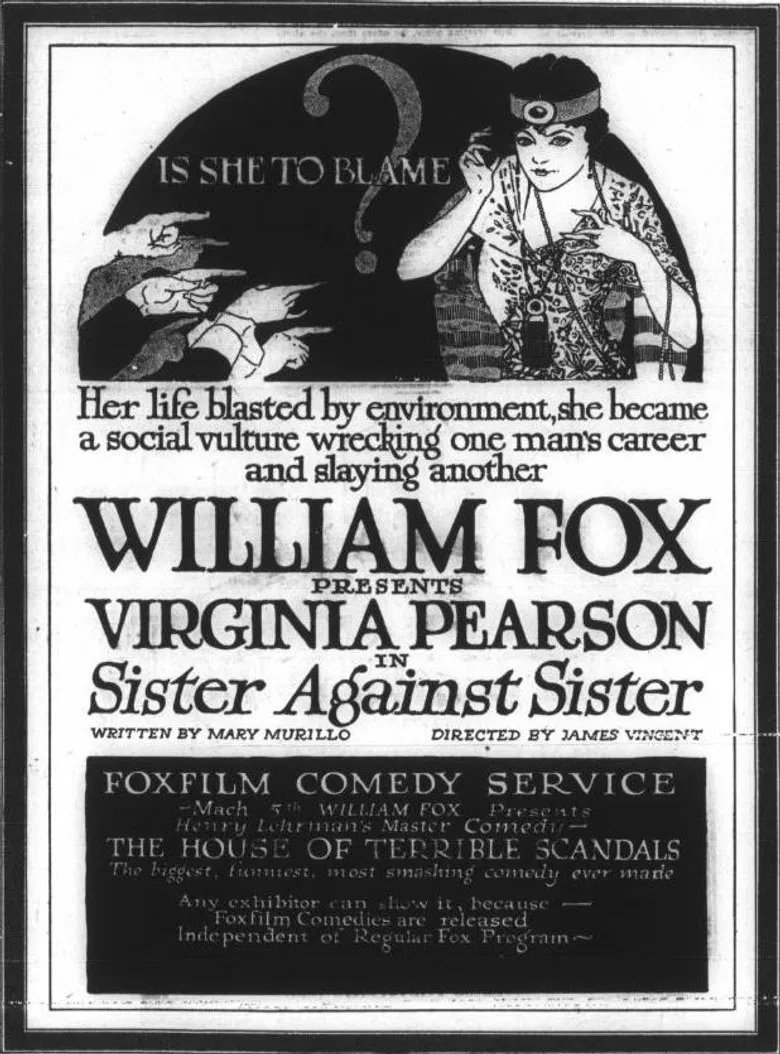 Sister Against Sister poster background