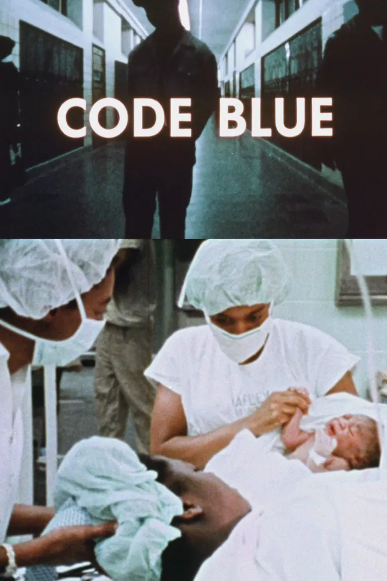 Code Blue poster background