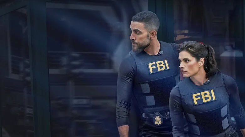 FBI agents at a crime scene