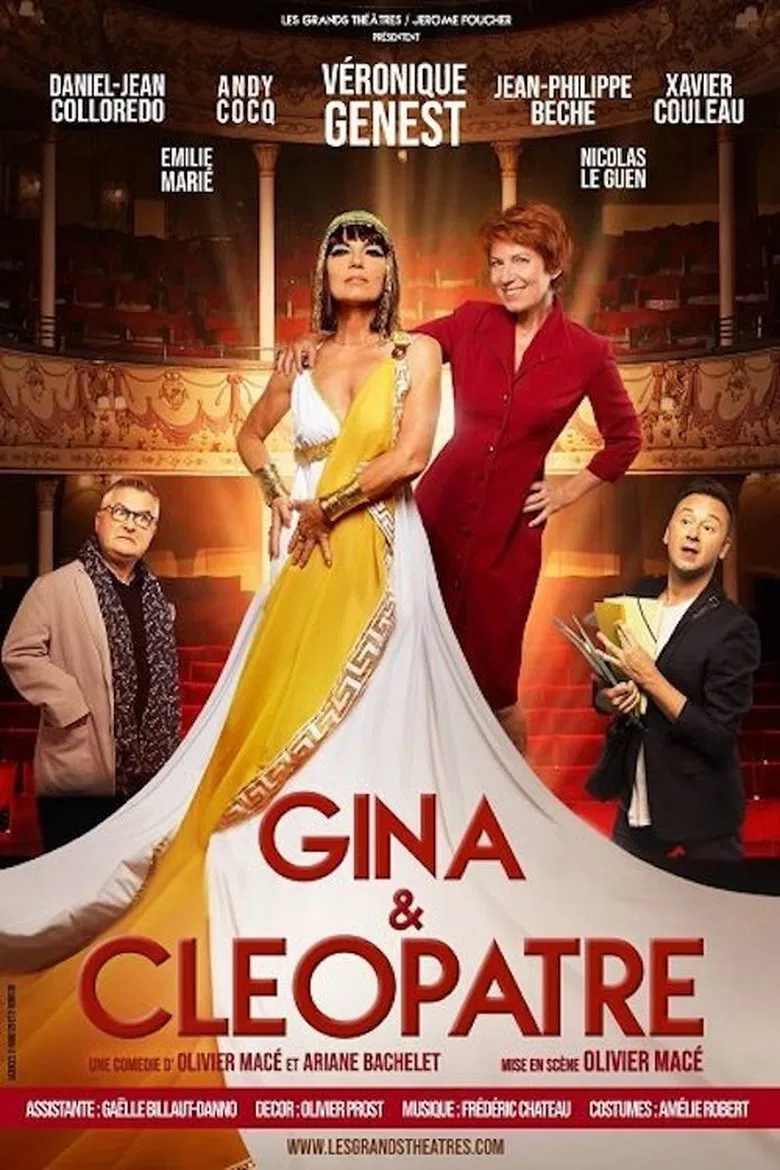 Gina et Cléopâtre poster background