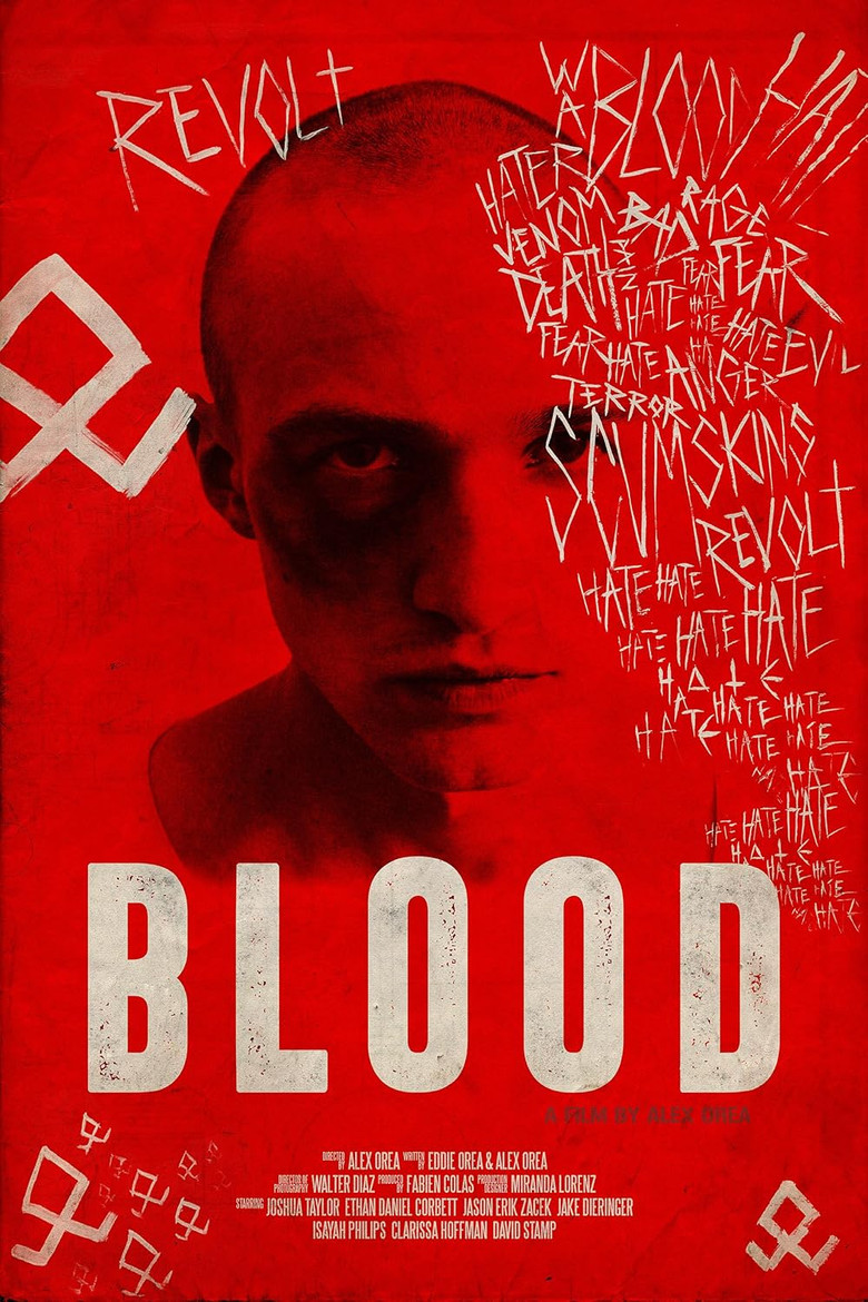 Blood poster background