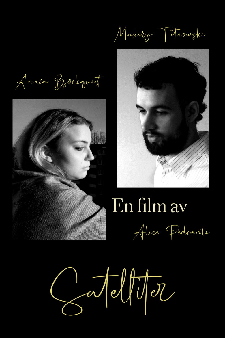 Satellites poster background