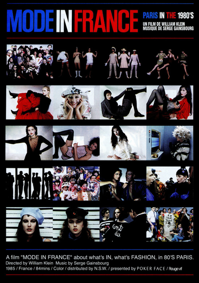 Mode in France poster background