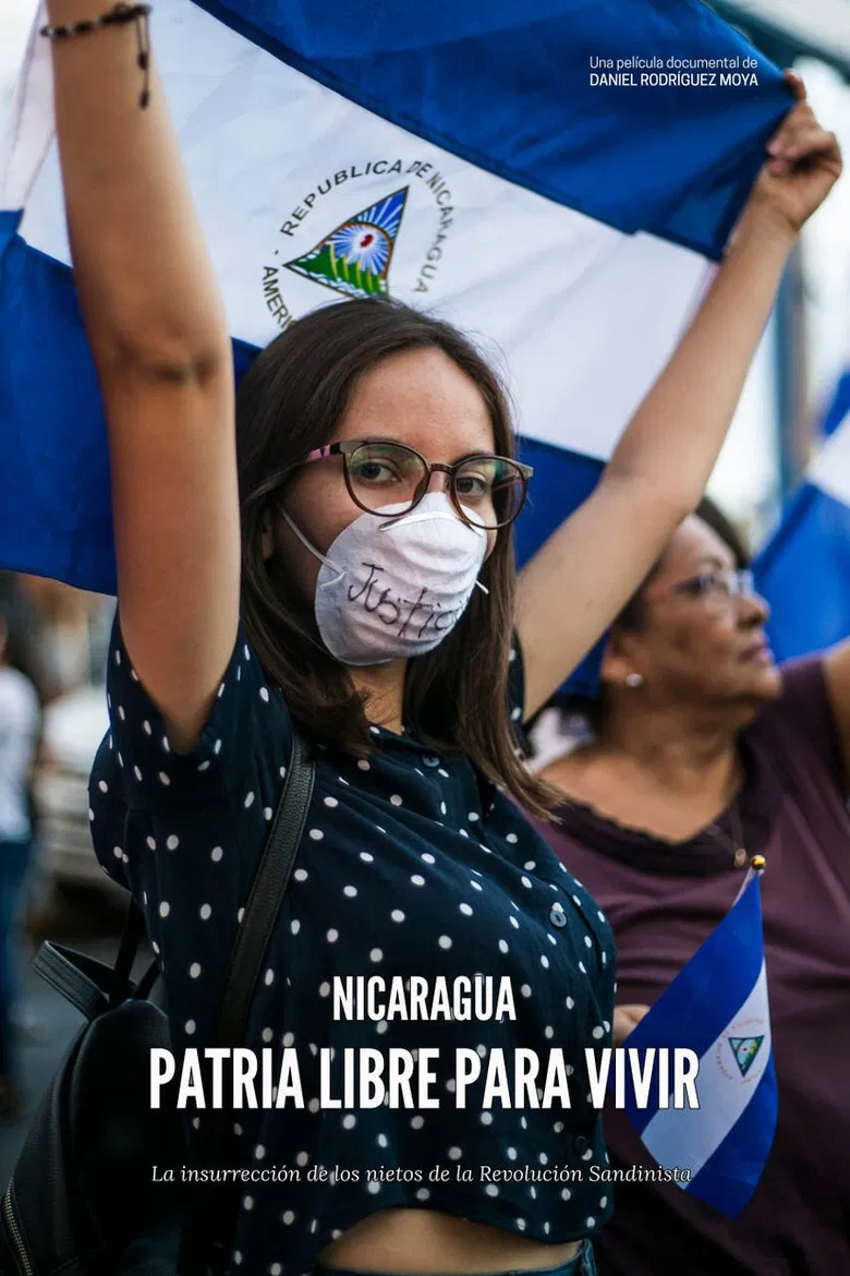 Nicaragua, una patria libre para vivir (la insurrección de los nietos de la revolución sandinista) poster background