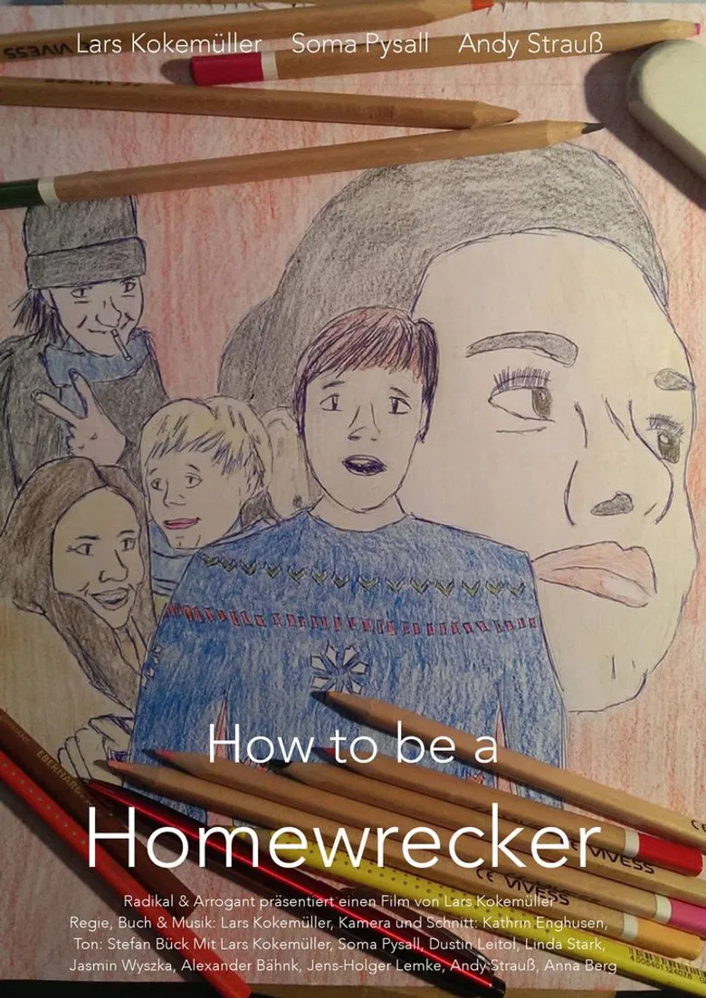 How to be a Homewrecker poster background