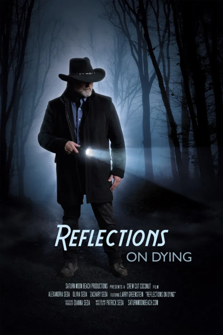 Reflections on Dying poster background