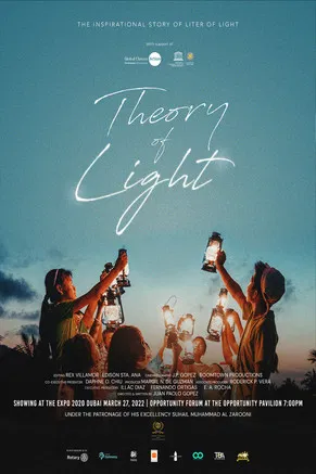 Theory of Light poster background