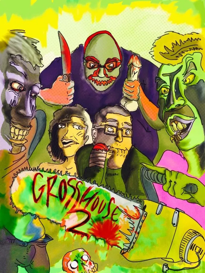 Gross House II poster background
