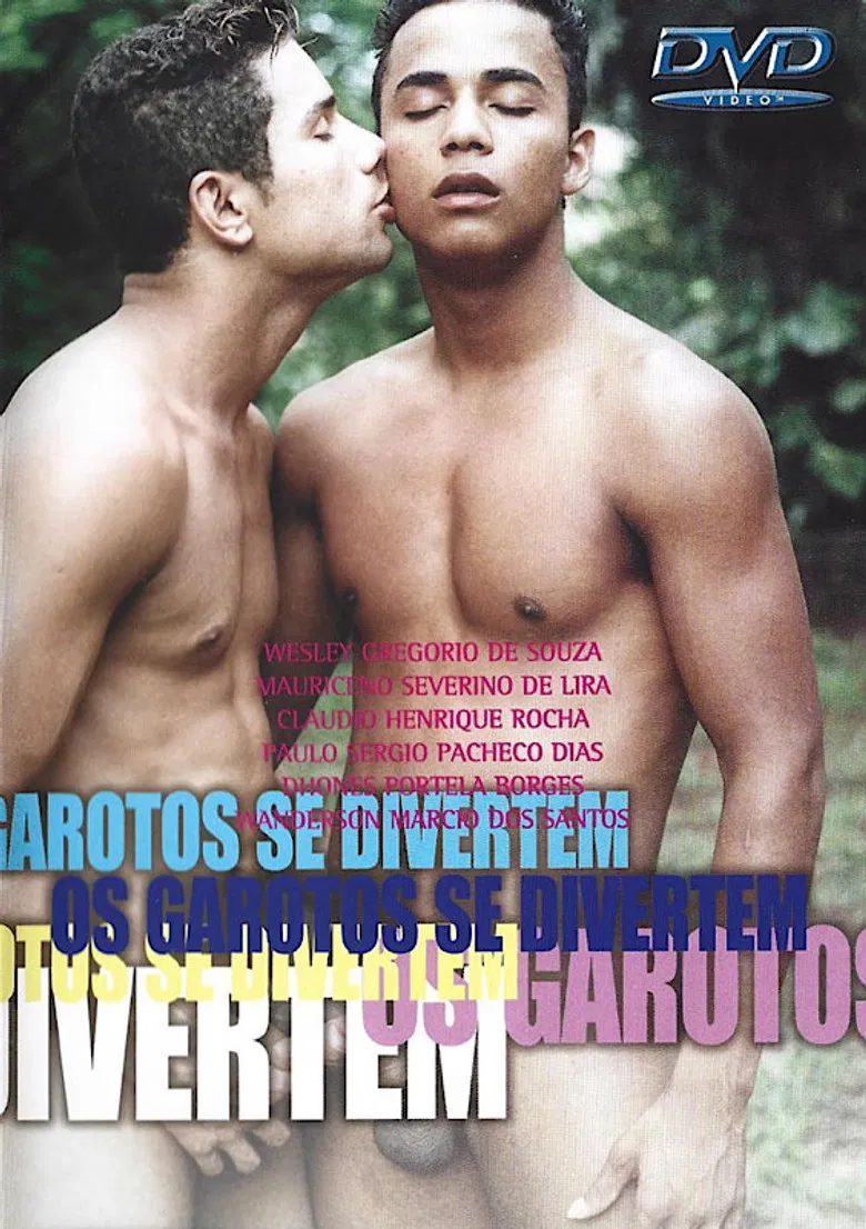 Os garotos se divertem poster background