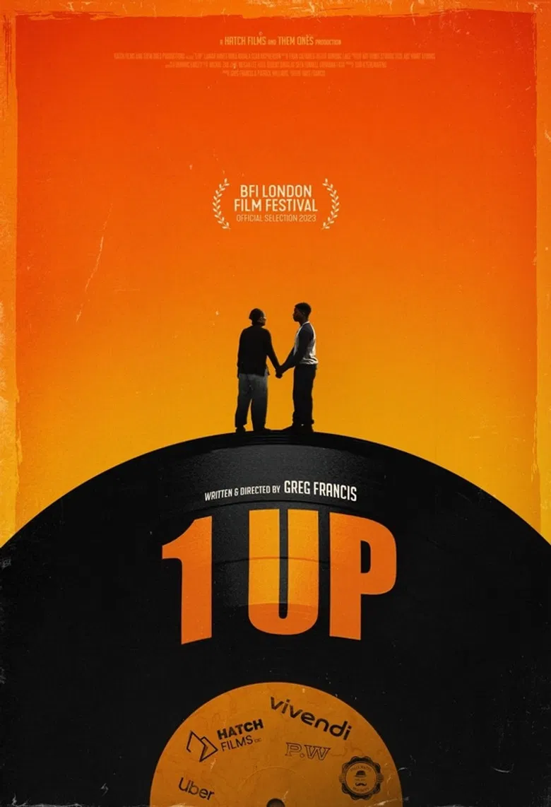 1 Up poster background