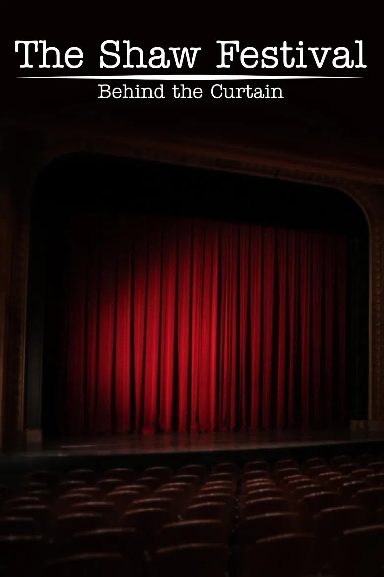 The Shaw Festival: Behind the Curtain poster background