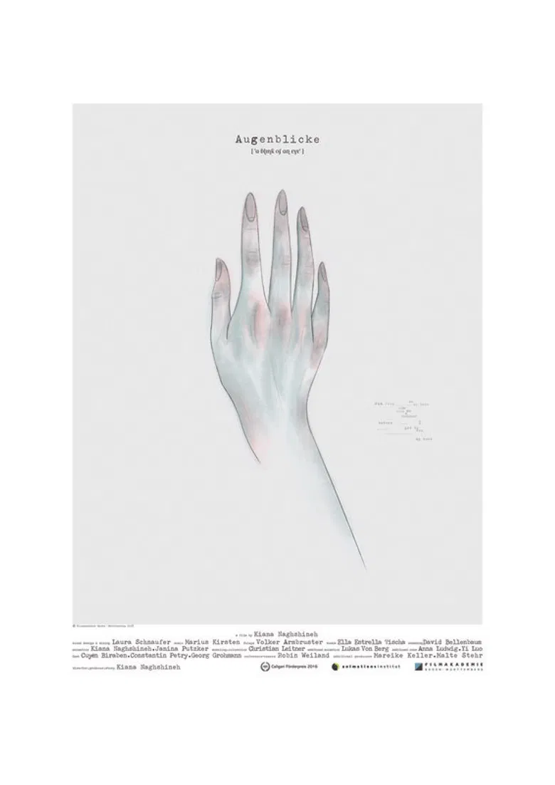 Blink of an Eye poster background