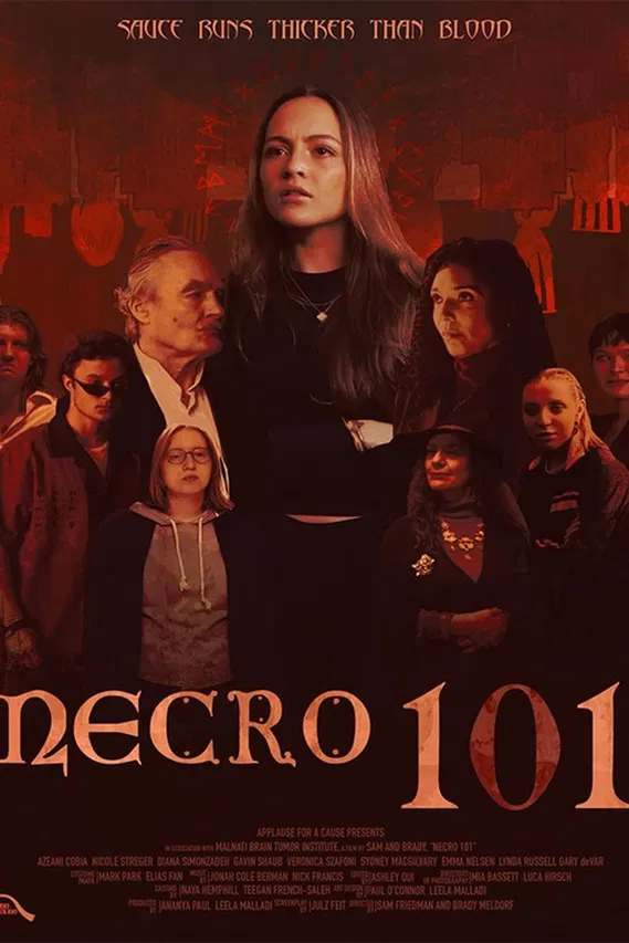 Necro 101 poster background