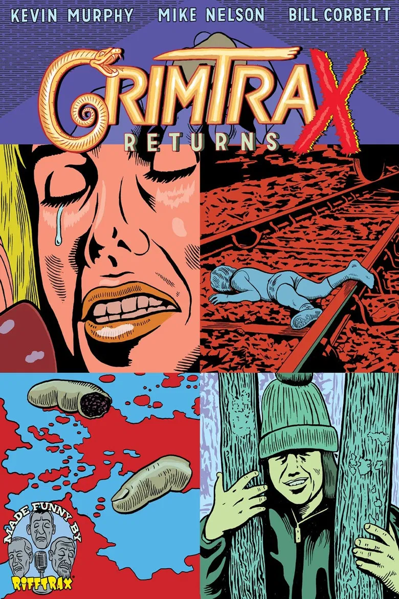 GrimTrax Returns poster background