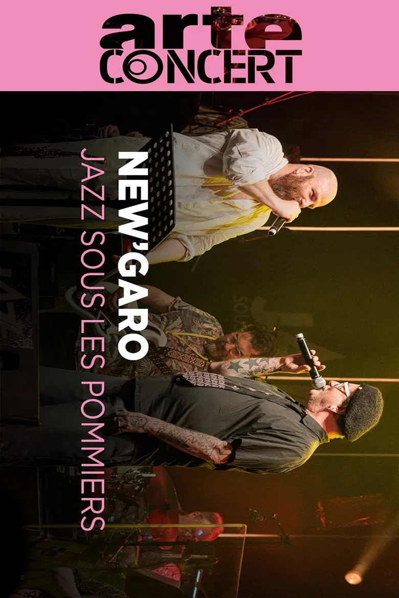 New'Garo Jazz sous les Pommiers 2024 poster background