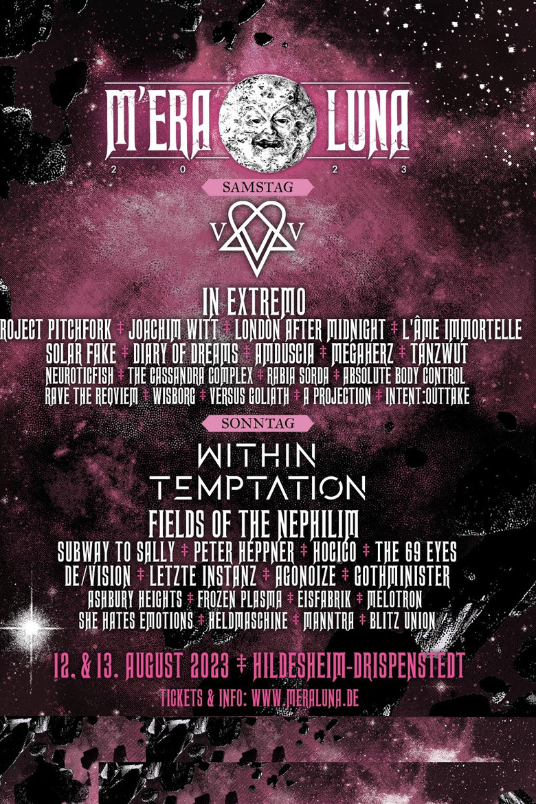 Subway To Sally: Live at M'era Luna 2023 poster background