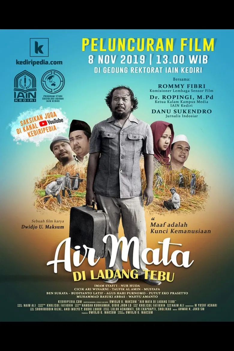 Air Mata di Ladang Tebu poster background
