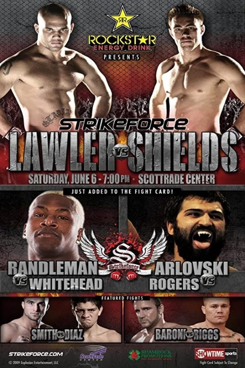 Strikeforce: Lawler vs. Shields poster background