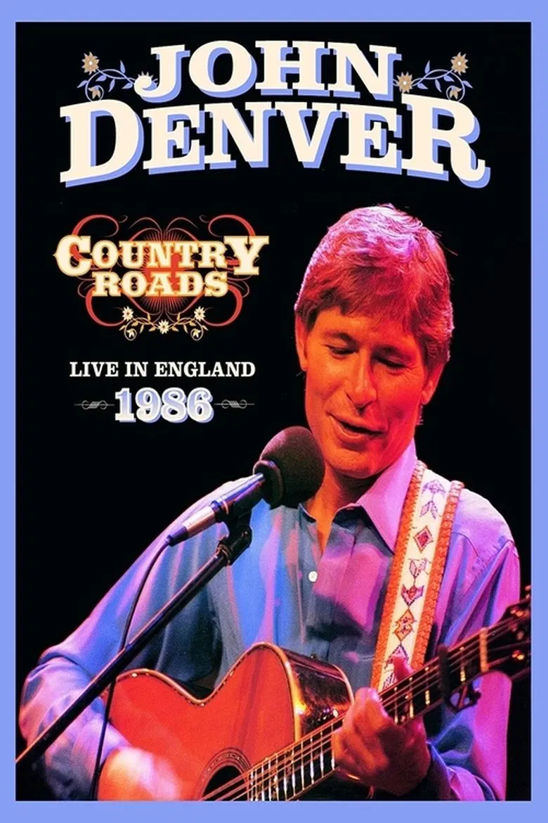 John Denver: Country Roads Live in England poster background