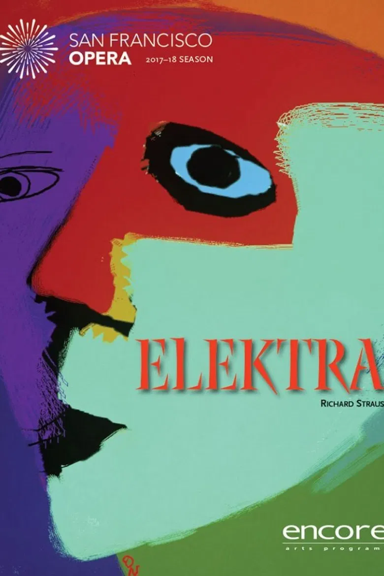 Elektra - San Francisco Opera poster background