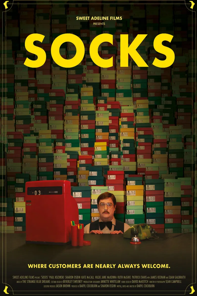 Socks poster background