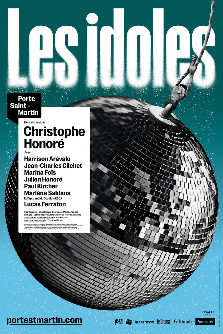 Les Idoles poster background