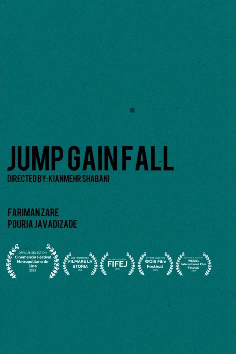 Jump Gain Fall poster background