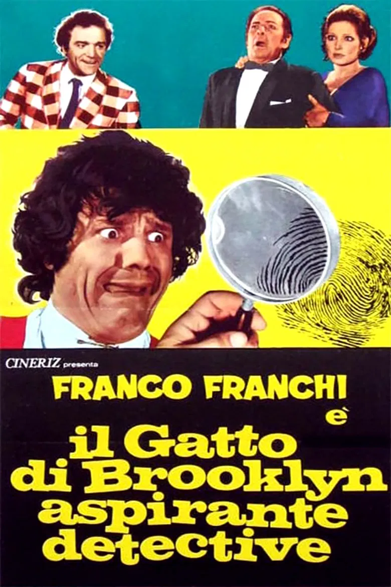 The Cat from Brooklyn Wants to Be a Detective poster background