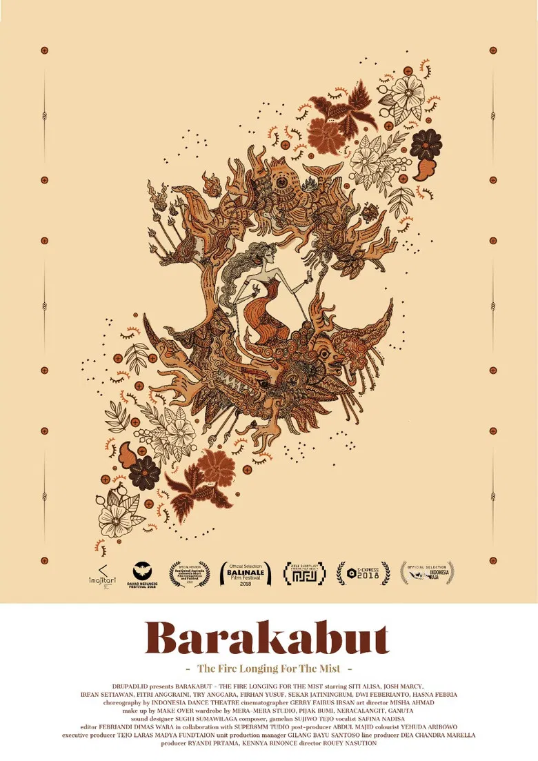 The Fire Longing For The Mist poster background