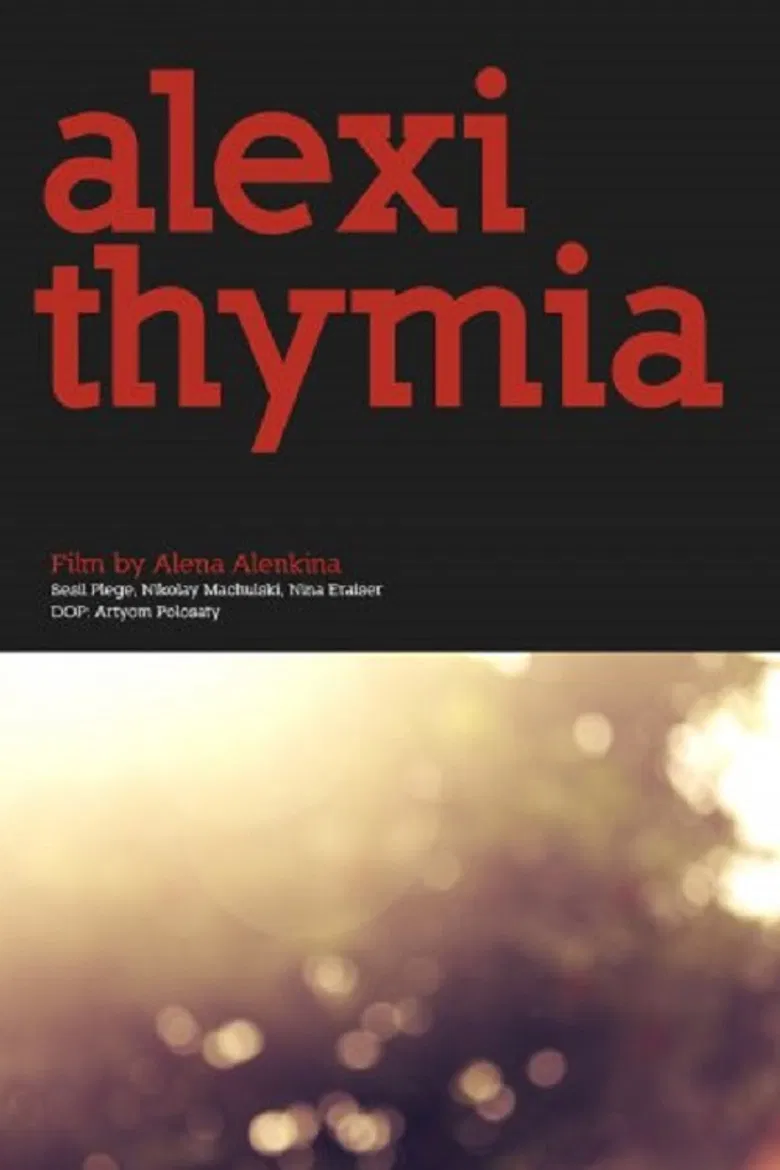 Alexithymia poster background
